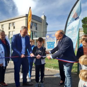 Inauguration Espace sans tabac collège du Pouliguen