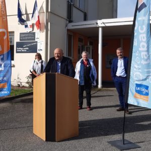 Inauguration Espace sans tabac collège du Pouliguen