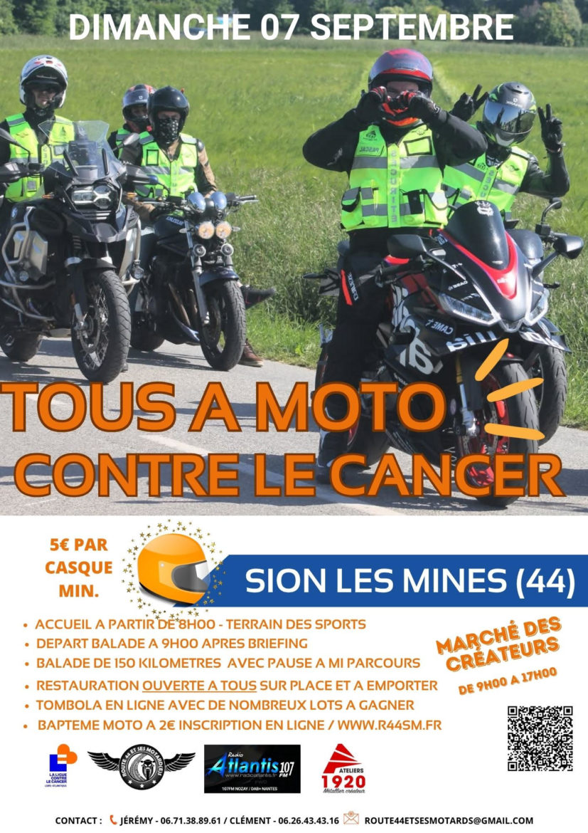 Tous à moto contre le cancer - Ligue contre le cancer